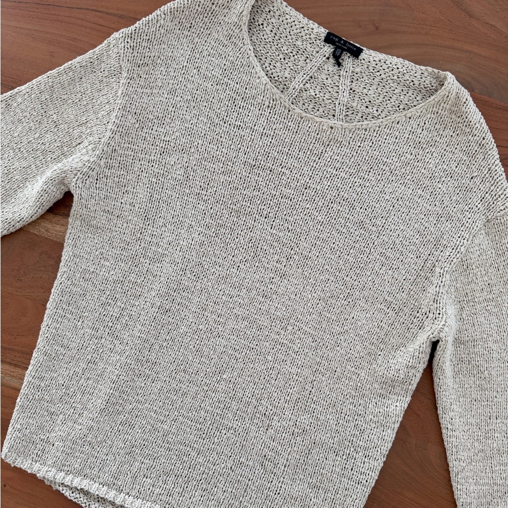 rag & bone Tana Purl-knit Jumper - xs